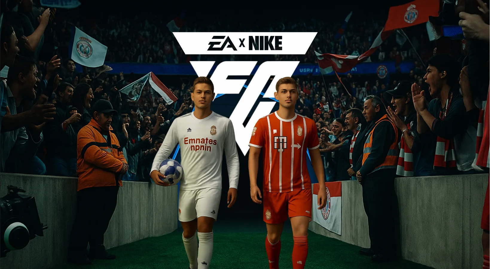 EA FC × Nike — slide 1