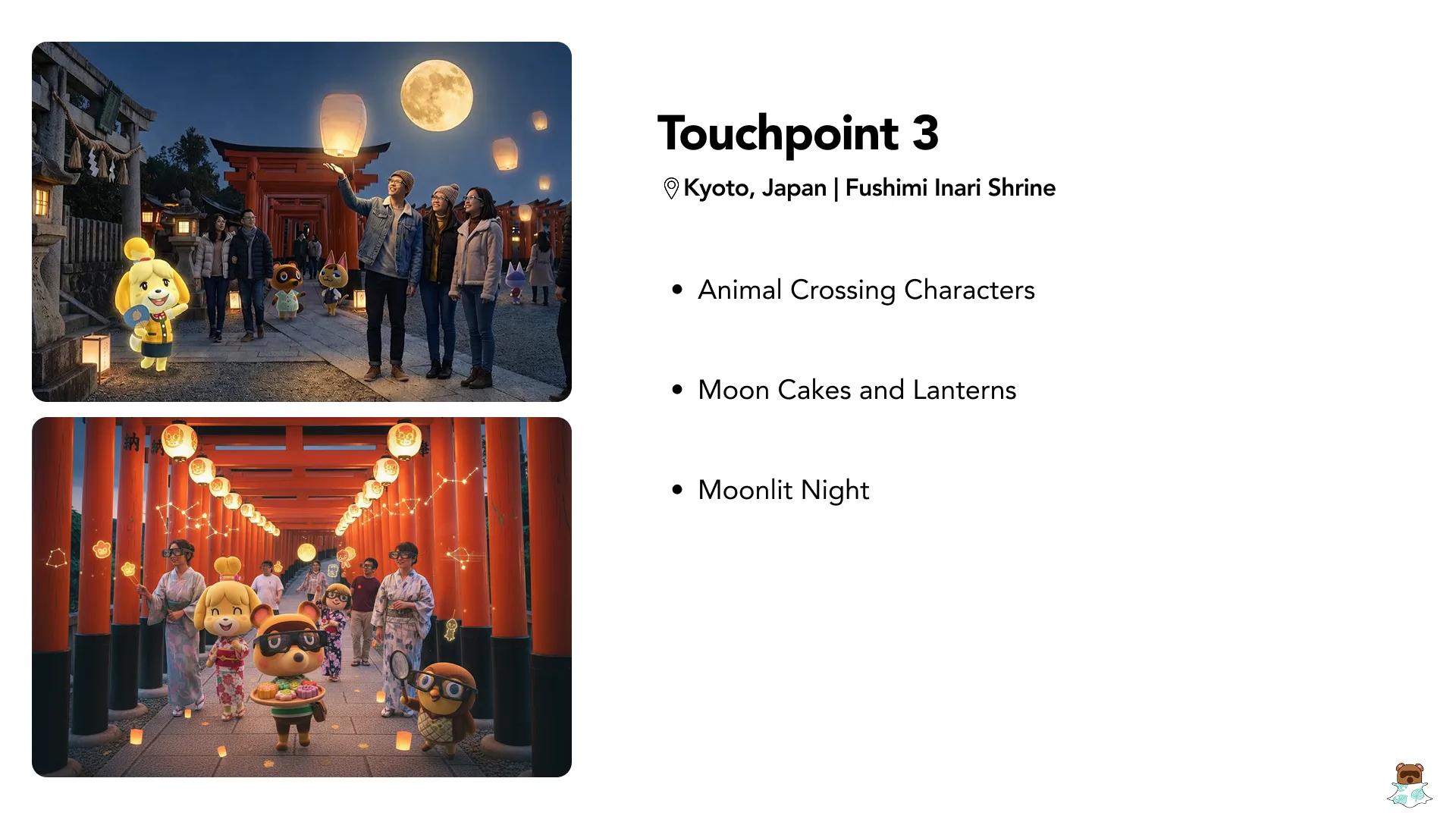 Touchpoint 3 — Kyoto Moon Festival Animal Crossing