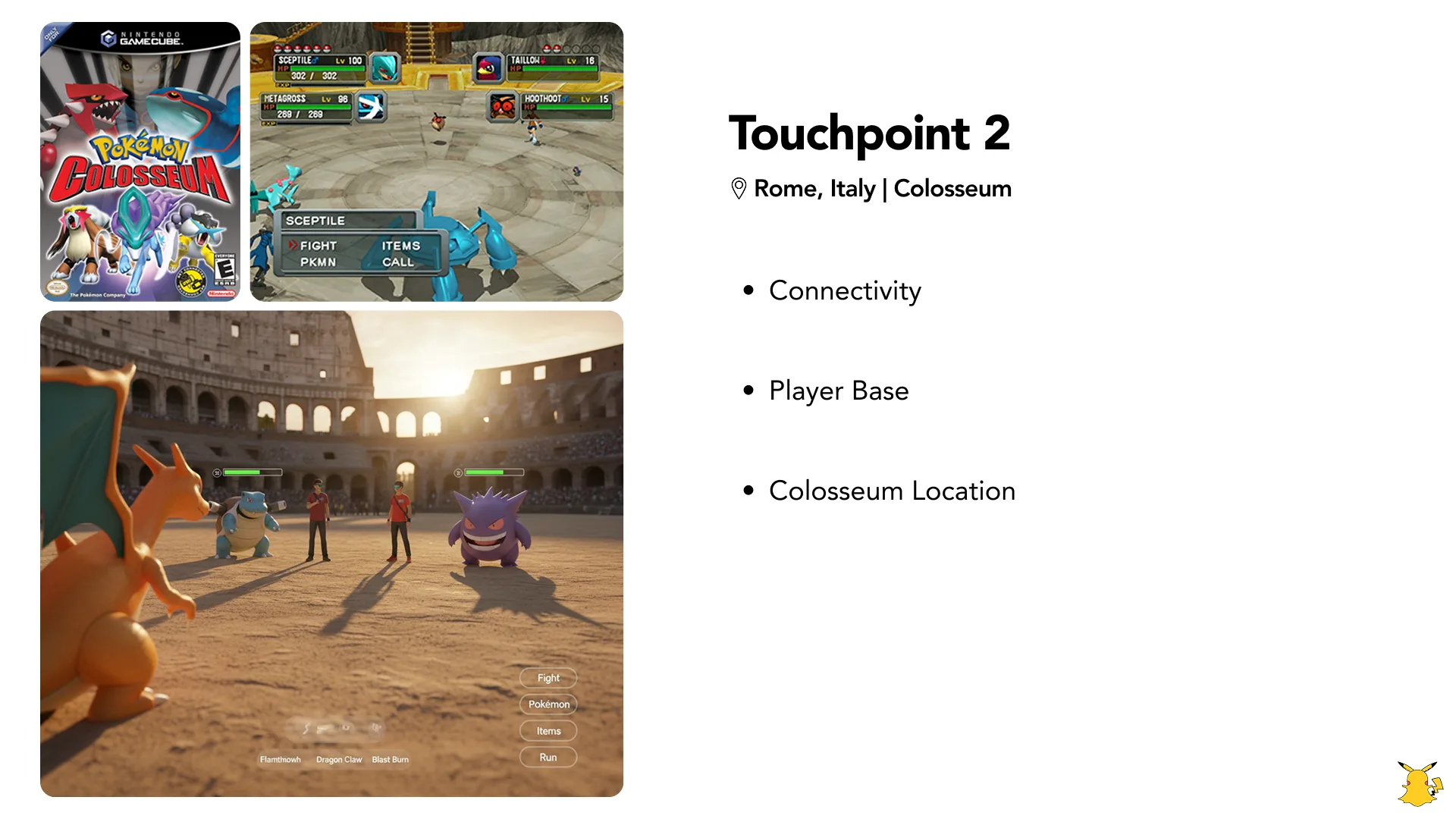 Touchpoint 2 — Rome Colosseum Pokémon Colosseum